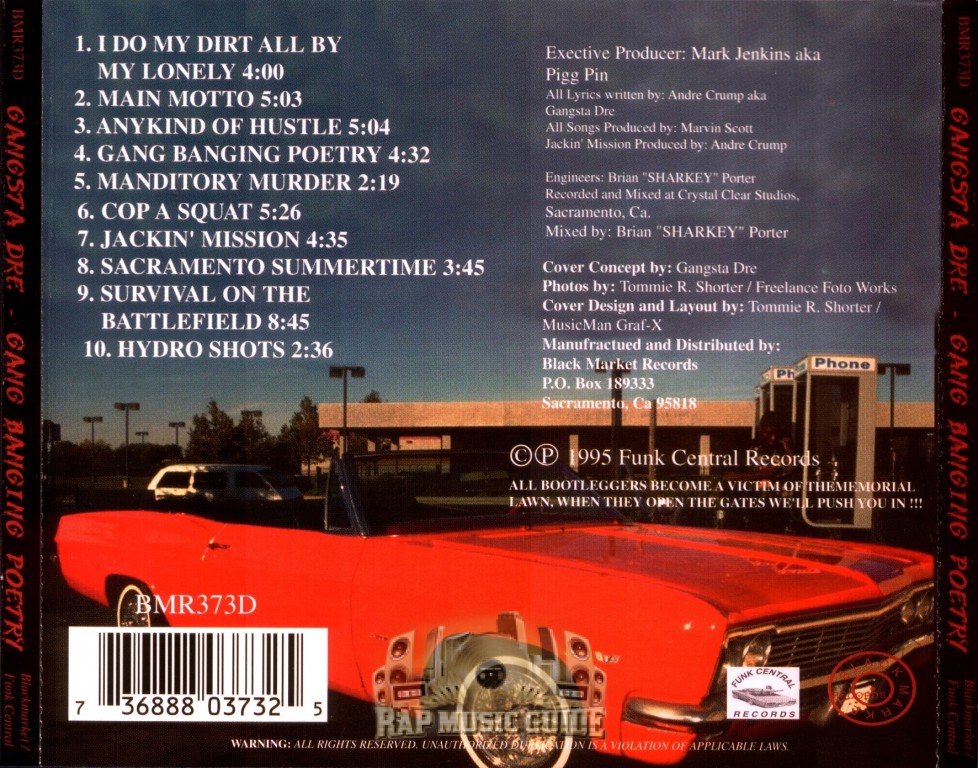 洋楽 GANGSTA DRE / GANG BANGING POETRY Gang Banging Poetry | Gangsta Dre | Full Album - YouTube
